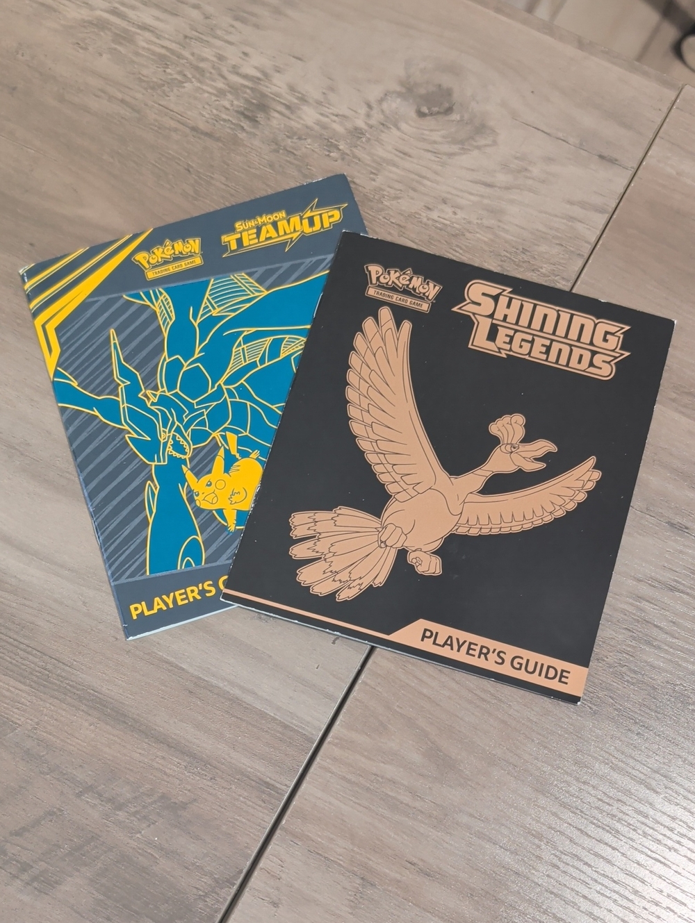 Lot Of 2 Pokemon Player's Guide- Shining Legends And Sun & Moon